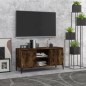 TV-Schrank mit Metallbeinen Räuchereiche 103,5x35x50 cm TV-Schrank mit Metallbeinen Räuchereiche 103,5x35x50 cm