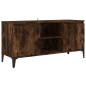 TV-Schrank mit Metallbeinen Räuchereiche 103,5x35x50 cm TV-Schrank mit Metallbeinen Räuchereiche 103,5x35x50 cm