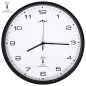 vidaXL Funkwanduhr Quarzwerk 31 cm Weiß & Schwarz vidaXL Funkwanduhr Quarzwerk 31 cm Weiß & Schwarz