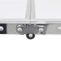 Campingtisch zusammenklappbar höhenverstellbar Aluminium 180 x 60 cm Campingtisch zusammenklappbar höhenverstellbar Aluminium 180 x 60 cm