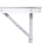 Campingtisch zusammenklappbar höhenverstellbar Aluminium 180 x 60 cm Campingtisch zusammenklappbar höhenverstellbar Aluminium 180 x 60 cm