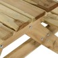 Picknicktisch mit Bänken 220x122x72 cm Kiefernholz Imprägniert Picknicktisch mit Bänken 220x122x72 cm Kiefernholz Imprägniert