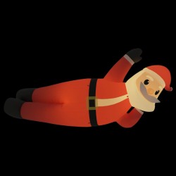 Aufblasbarer Weihnachtsmann LED 160 cm