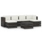 vidaXL 7-tlg. Garten-Lounge-Set mit Kissen Grau Imprägniertes Holz vidaXL 7-tlg. Garten-Lounge-Set mit Kissen Grau Imprägniertes Holz