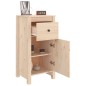 Sideboards 2 Stk. 40x35x80 cm Massivholz Kiefer Sideboards 2 Stk. 40x35x80 cm Massivholz Kiefer