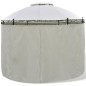 vidaXL Runder Gartenpavillion mit Vorhängen 3,5x2,7 m vidaXL Runder Gartenpavillion mit Vorhängen 3,5x2,7 m