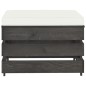 vidaXL 7-tlg. Garten-Lounge-Set mit Kissen Grau Imprägniertes Holz vidaXL 7-tlg. Garten-Lounge-Set mit Kissen Grau Imprägniertes Holz