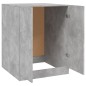 Waschmaschinenschrank Betongrau 71x71,5x91,5 cm Waschmaschinenschrank Betongrau 71x71,5x91,5 cm