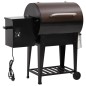 Pelletgrill mit Ablage Schwarz 94 cm Eisen Pelletgrill mit Ablage Schwarz 94 cm Eisen
