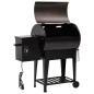 Pelletgrill mit Ablage Schwarz 94 cm Eisen Pelletgrill mit Ablage Schwarz 94 cm Eisen