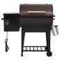 Pelletgrill mit Ablage Schwarz 94 cm Eisen Pelletgrill mit Ablage Schwarz 94 cm Eisen