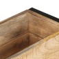 Pflanzkübel 60x20x68 cm Raues Mangoholz Pflanzkübel 60x20x68 cm Raues Mangoholz