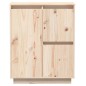 vidaXL Sideboard 60x34x75 cm Massivholz Kiefer vidaXL Sideboard 60x34x75 cm Massivholz Kiefer