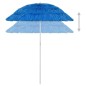 vidaXL Hawaii Sonnenschirm Blau 180 cm vidaXL Hawaii Sonnenschirm Blau 180 cm