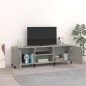 TV-Schrank Betongrau 150x30x50 cm Holzwerkstoff TV-Schrank Betongrau 150x30x50 cm Holzwerkstoff