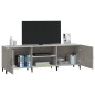 TV-Schrank Betongrau 150x30x50 cm Holzwerkstoff TV-Schrank Betongrau 150x30x50 cm Holzwerkstoff