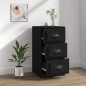 Sideboard Schwarz 36x35,5x67,5 cm Holzwerkstoff Sideboard Schwarz 36x35,5x67,5 cm Holzwerkstoff