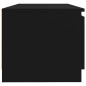 vidaXL TV-Schrank mit LED-Leuchten Schwarz 140x40x35,5 cm vidaXL TV-Schrank mit LED-Leuchten Schwarz 140x40x35,5 cm