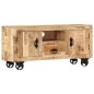 TV-Schrank Raues Mangoholz 110x30x50 cm TV-Schrank Raues Mangoholz 110x30x50 cm