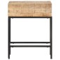 Beistelltisch 40x30x50 cm Raues Mango-Massivholz Beistelltisch 40x30x50 cm Raues Mango-Massivholz