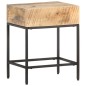 Beistelltisch 40x30x50 cm Raues Mango-Massivholz Beistelltisch 40x30x50 cm Raues Mango-Massivholz