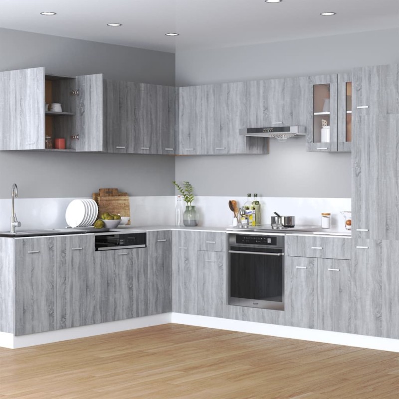 Hängeschrank Grau Sonoma 60x31x60 cm Holzwerkstoff Hängeschrank Grau Sonoma 60x31x60 cm Holzwerkstoff