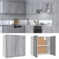 Hängeschrank Grau Sonoma 60x31x60 cm Holzwerkstoff Hängeschrank Grau Sonoma 60x31x60 cm Holzwerkstoff