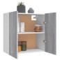 Hängeschrank Grau Sonoma 60x31x60 cm Holzwerkstoff Hängeschrank Grau Sonoma 60x31x60 cm Holzwerkstoff