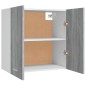 Hängeschrank Grau Sonoma 60x31x60 cm Holzwerkstoff Hängeschrank Grau Sonoma 60x31x60 cm Holzwerkstoff