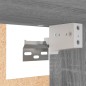 Hängeschrank Grau Sonoma 60x31x60 cm Holzwerkstoff Hängeschrank Grau Sonoma 60x31x60 cm Holzwerkstoff
