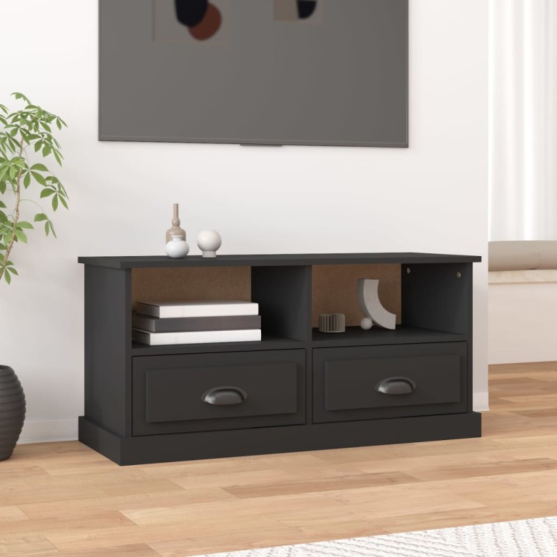 TV-Schrank Schwarz 93x35,5x45 cm Holzwerkstoff TV-Schrank Schwarz 93x35,5x45 cm Holzwerkstoff
