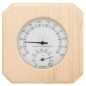 vidaXL 2-in-1 Sauna-Hygrothermograph und Sanduhr Set Massivholz Kiefer vidaXL 2-in-1 Sauna-Hygrothermograph und Sanduhr Set Massivholz Kiefer