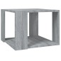 Couchtisch Grau Sonoma 40x40x30 cm Holzwerkstoff Couchtisch Grau Sonoma 40x40x30 cm Holzwerkstoff