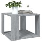 Couchtisch Grau Sonoma 40x40x30 cm Holzwerkstoff Couchtisch Grau Sonoma 40x40x30 cm Holzwerkstoff