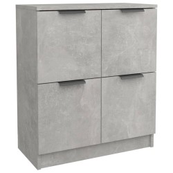 vidaXL Sideboard Betongrau 60x30x70 cm Holzwerkstoff