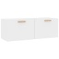 vidaXL Wandschrank Hochglanz-Weiß 100x36,5x35 cm Holzwerkstoff vidaXL Wandschrank Hochglanz-Weiß 100x36,5x35 cm Holzwerkstoff