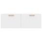 vidaXL Wandschrank Hochglanz-Weiß 100x36,5x35 cm Holzwerkstoff vidaXL Wandschrank Hochglanz-Weiß 100x36,5x35 cm Holzwerkstoff