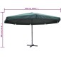 Sonnenschirm Grün 500 cm Aluminium Sonnenschirm Grün 500 cm Aluminium