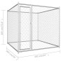 Outdoor-Hundezwinger 193x193x185 cm Outdoor-Hundezwinger 193x193x185 cm