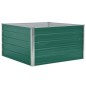 vidaXL Hochbeet 100 x 100 x 45 cm Verzinkter Stahl Grün vidaXL Hochbeet 100 x 100 x 45 cm Verzinkter Stahl Grün