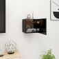 vidaXL TV-Wandschrank Schwarz 30,5x30x30 cm vidaXL TV-Wandschrank Schwarz 30,5x30x30 cm