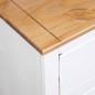 Sideboard Weiß 80x40x83 cm Kiefernholz Panama Sideboard Weiß 80x40x83 cm Kiefernholz Panama