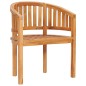 vidaXL Bananenstuhl Massivholz Teak vidaXL Bananenstuhl Massivholz Teak