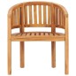 vidaXL Bananenstuhl Massivholz Teak vidaXL Bananenstuhl Massivholz Teak
