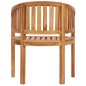 vidaXL Bananenstuhl Massivholz Teak vidaXL Bananenstuhl Massivholz Teak