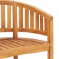 vidaXL Bananenstuhl Massivholz Teak vidaXL Bananenstuhl Massivholz Teak