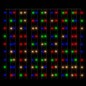 LED-Lichtervorhang 3x3 m 300 LED Bunt 8 Funktionen LED-Lichtervorhang 3x3 m 300 LED Bunt 8 Funktionen