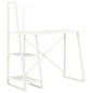 Schreibtisch mit Regaleinheit Weiß 102×50×117 cm Schreibtisch mit Regaleinheit Weiß 102×50×117 cm