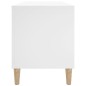Plattenschrank Weiß 100x38x48 cm Holzwerkstoff Plattenschrank Weiß 100x38x48 cm Holzwerkstoff