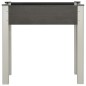Garten-Hochbeet 75x40x75 cm WPC Grau Garten-Hochbeet 75x40x75 cm WPC Grau